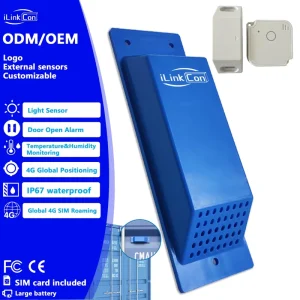 Multi-mode Transport Long Standby GPS Smart IoT Locator PC View Sea Marine Railway Truck Shipping Container Tracking Device