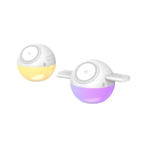 Multifunctional All-in-one Wireless Charger, Desktop Charging with Touch Control, Night Light, Rotating Stand
