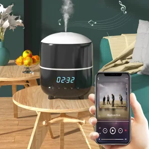 Multifunctional Humidifier Cool Mist Ultrasonic Aroma Diffuser Led Light Blue Tooth Speaker Smart Air Humidifier