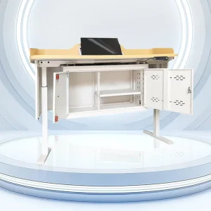 Multifunctional Integrated Smart Lectern High Definition Digital Education Equipment Desk Electric Height Adjustable Office Desk