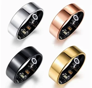 Multifunctional Smart Ring, Solid Color, Video Brushing, Heart Rate, Blood Oxygen, Sleep Monitoring, Sports, Waterproof Ring