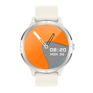Multifunctional Smart Watches for Men Women Aluminum Alloy Plastic Case Rubber Band Touch Screen Android Compatible