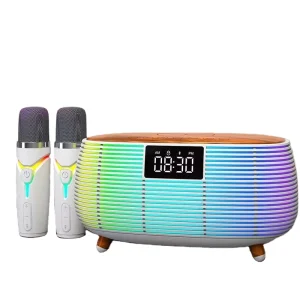 Multifunctional Wireless Charging Speaker Equipped with Karaoke Microphone Start a Smart Singing Experience bluetooth Speaker