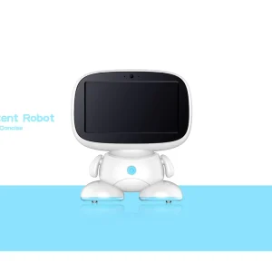 Multilingual AI GPT Dialogue Educational Robot A5 Android 10.0 2G 32G Wi Fi Touch Response Early Learning for Children