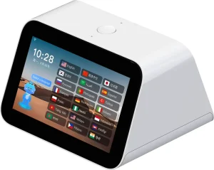 Multilingual AI Translator Device Dual 5-inch IPS Real Time Voice Translation Airport Hotel Restaurant Shop Tourist Service