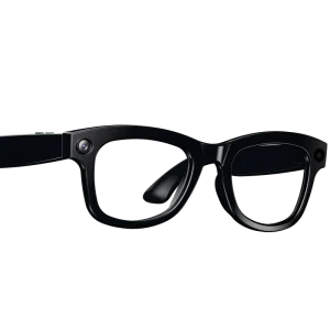 Multilingual Smart Glasses AR Hands-Free Translation for Business/Travel, 12 Languages Realtime Display, HD Camera Voice Control
