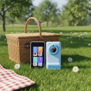 Multilingual Smart Kids Camera Multi AI Scene Mode, Photo Filter Edit WIFI Wireless Share Mobile Educational Gift
