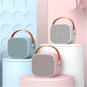 Music Bluetooth Small Speaker with Microphone Mini Karaoke Player Wireless Smart Speaker Sound Equipment