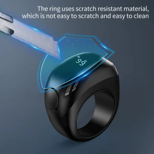 Muslim Ring Metal Zikr Ring Smart Finger Counter Ring