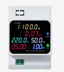 MythEle MY DIN Rail WiFi Smart KWH Meter 63 100A Digital Power Energy Monitor Commercial Distribution Box Use