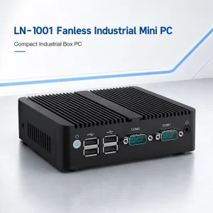 N2840 Dual Core Fanless Dual LAN 2 COM HD VGA DC12V Factory Automation Control Control Cabinet Industrial Mini Pc
