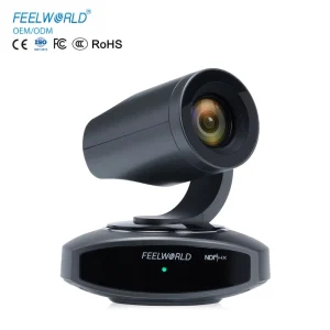 NDI10X 4K PTZ Camera with Wide Dynamic Range 10X Zoom NDI HX for Low Light Environments