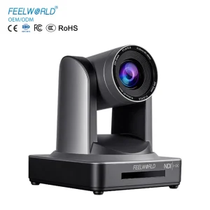 NDI20X USB 3G SDI HDMI Live Streaming PTZ Camera with 20X Zoom PoE Supported OEM Available for Custom Logo