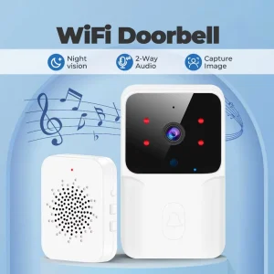 NEW Smart Wifi DoorBell Apartment Home Security System Wireless Dingdong Ring Bell Video Camera Door Bell with Chime