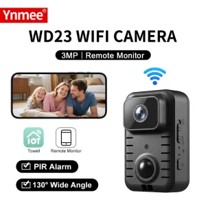 NEW WD23 Smart WiFi Camera PIR Human Mobile Remote Monitoring Move Alarm Intercom Two Way Talk Standby Home Security Cam