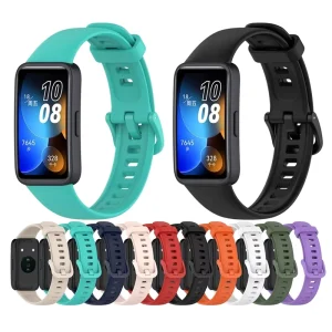 NFC Silicone Business Strap Elastic Bracelet Adjustable Wrist Men Smart Watch Sport Watch Band for 10 9 8