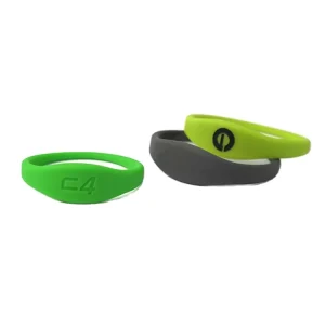 NFC Smart Silicon Festival Wristband Debossed Silicone Wristband