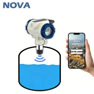 NOVA 4G/NB-IoT LCD Display High Quality Level Measurement Instruments Radar Wireless Liquid Sensor With MQTT