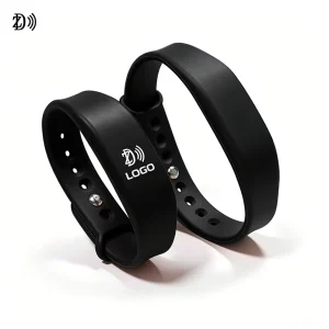 NTAG424 DNA Secure NFC Silicone Wristband With Dynamic Authentication For Brand Protection And Digital Identity
