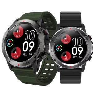 NX9 Smart Watch Health Monitoring Full Touch Screen compatible Heart Rate Monitor Smart Wristwatch for Men Android IOS