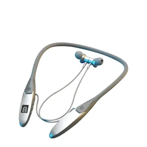 Neck Headset Neck Sports Headset With Digital Display and High Power