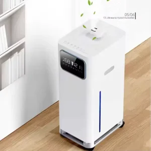 New 17L Large Humidifier Floor Standing Humidificador Uv Digital Home Evaporative Warm Mist Anion Air Smart Wifi Humidifiers