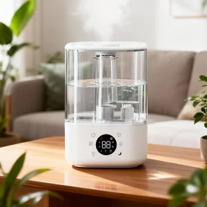 New 3.8L Large Home Humidifier Custom logo Cool Mist Maker air Smart Led Ultrasonic Humidifier for Home Large Room Bedroom