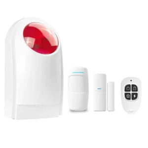 New 433MHz Wireless WiFi Light Flash Strobe Outdoor Waterproof ABS Material Home Security Siren Alarm System Tuya Smart App