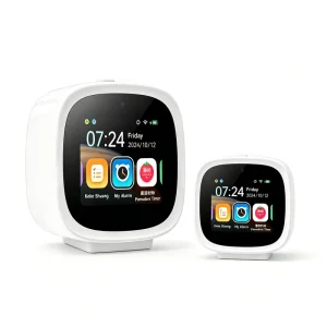 New AI Clock with Touch Screen WiFi BT Speaker Study Assistant for Students Android OS Type C Charging AI Health Analysis