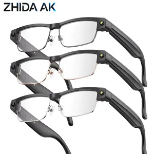 New AI Smart Glasses 8MP Camera Outdoor Sports Sunglasses GPT AI Translation Photography BT Call Recording Video Custom Logo