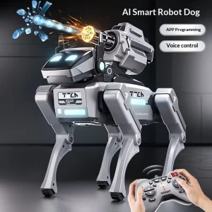 New AI Smart Robot Dog Plastic Children’s Toy Boy Robot Birthday Gift Hot Selling