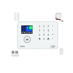 New Anti theft Intelligent Alarm System WIFI+LTE Remote Intercom Monitoring All day Anti theft Smart Home Burglar Alarm System
