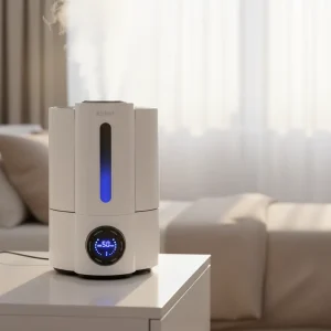 New Arrival Electric 4 Liter Large Capacity Smart Humidifier Remote App Control For Car Outdoor Hotel Aromatherapy (Plastic)