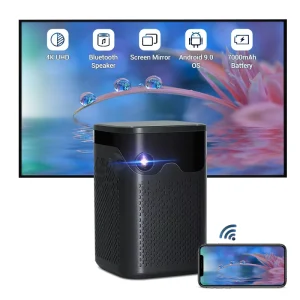 New Arrival Full HD Android Projectors Smart Dlp Projector Portable Wifi Beamer Home Theater Mini Proyector 4k