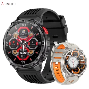 New Arrival HT33 Smart Watch Outdoor Wristwatch IP68 Waterproof 1100 MAh Large Battery Compass Flashlight Sports Watch