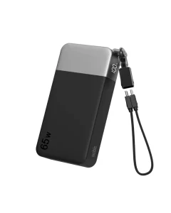 New Arrival Laptop Power Bank 65W 20000mAh High Capacity Portable Outdoor Use Fast Charging USB-A/USB-C Output