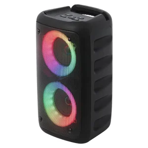 New Arrival Outdoor Smart Powered Party Karaoke Blue Tooth WTS Microphone Speakers with Led Lights