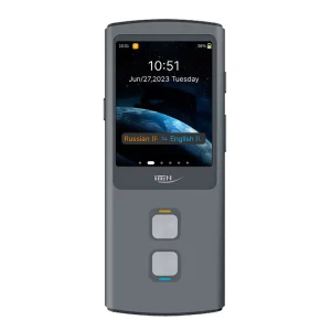 New Arrival T17 Smart AI Voice Translator Device Machine 135 Languages Support Photo Online Offline Real-Time Translation