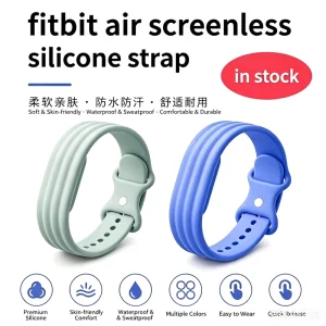 New Arrival Watch Band Silicone Replacement Watch Strap Bracelet for Google Fitbit Air Smart Band Strap Belt