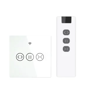 New Arrival Wireless Remote Control Curtain Switch 10A 250V Based on WiFi Network for Smart Life Mobile APP