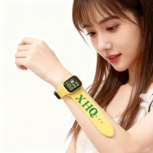 New Arrived CHI ETA PHI Silicone Watch Band Strap for Smart Watch Replacement Wristband