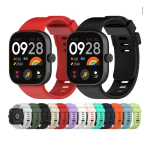 New Arrived Silicone Watch 4 5 Sport Smart Watch Bracelet Straps for Mi Band 8 9 Pro Strap