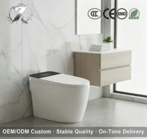 New Auto Sensor Flush Siphonic Electronic Smart Toilette Bidet Bathroom Intelligent Automatic Smart Toilet Bowl Remote Control