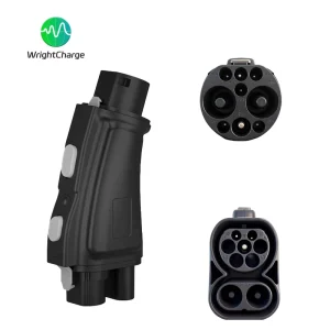 New CCS2 to GBT DC Adapter 300kW 300A 1000V for Fast Charging with CE TUV IP55 Portable Plug & Play EV Travel