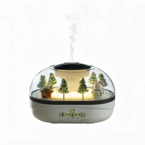 New Creative Home & Car Decoration Simulated Raindrop Smart Ultrasonic Aroma Diffuser 7 Color Light White Noise Air Humidifier