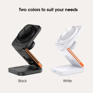 New Customized 3 in 1 Wireless Charging Station Best Gift Stand Wireless Charger Portable for I Phone 16 & 17 I Watch Air Pods