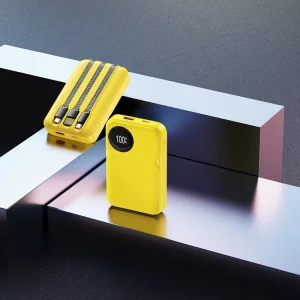 New Design 20000mah Fast Mobile Charger Power Banks 22.5W Portable Type C Display USB ABS for iPhone for Samsung