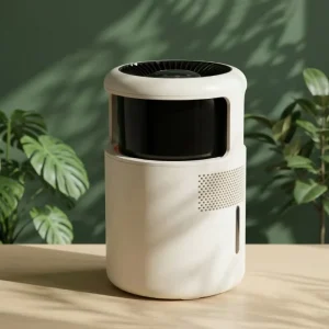 New Design 6L Smart WiFi Electric Evaporative Humidifier with Night Light for Household Office RV & Hotel Use (Portable)