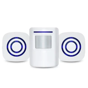 New Design ABS Material Wireless Infrared Motion Sensing Smart Home Alarm System 70m Range 38 Ringtones for Home Security