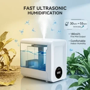New Design Home Smart Air Humidifier Aromatherapy Machine 5L Water Tank on Sale
